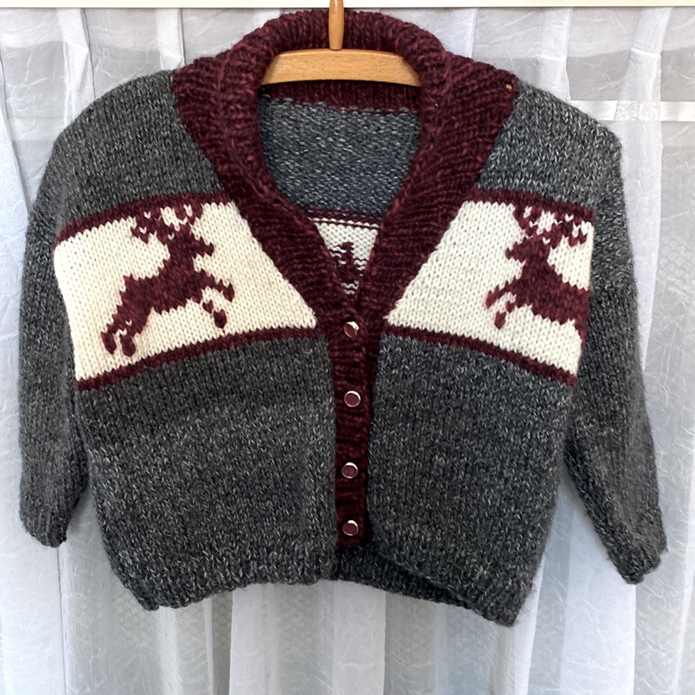 Beautiful hand knit sweater